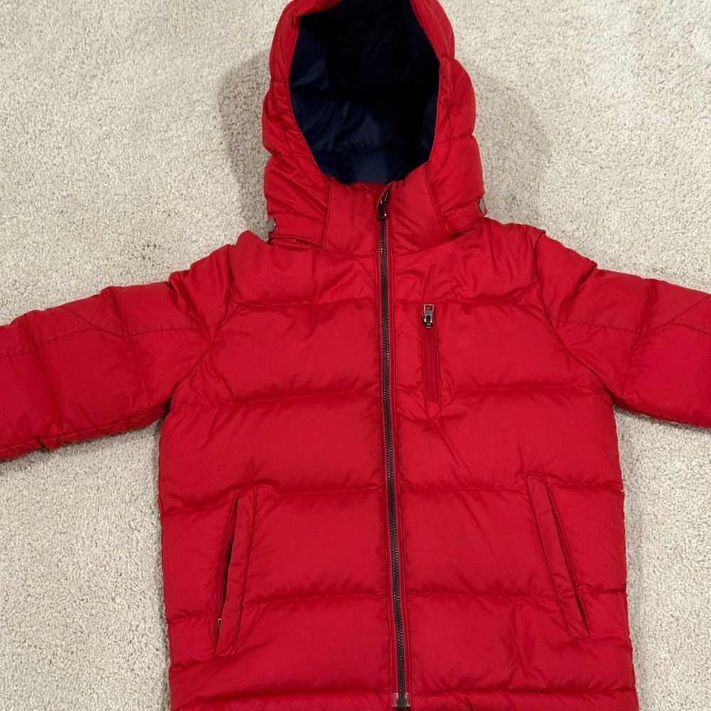 POLO Ralph Lauren Kids Red Puffer Jacket